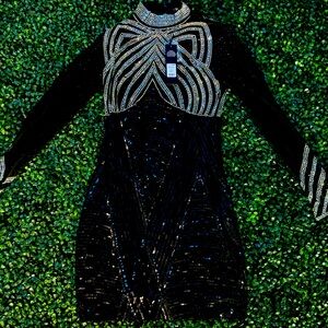 Brand New Sequin Dress M